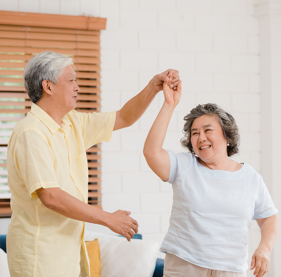 Healthy Elderly Couple